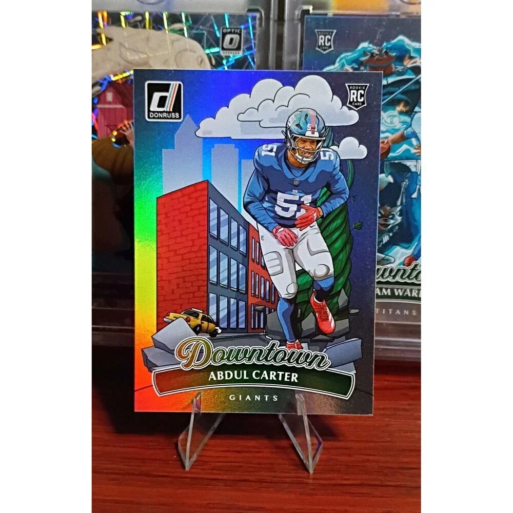 2025 Panini Donruss Downtown Abdul Carter #20 (RC) NYG Giants Pack Fresh